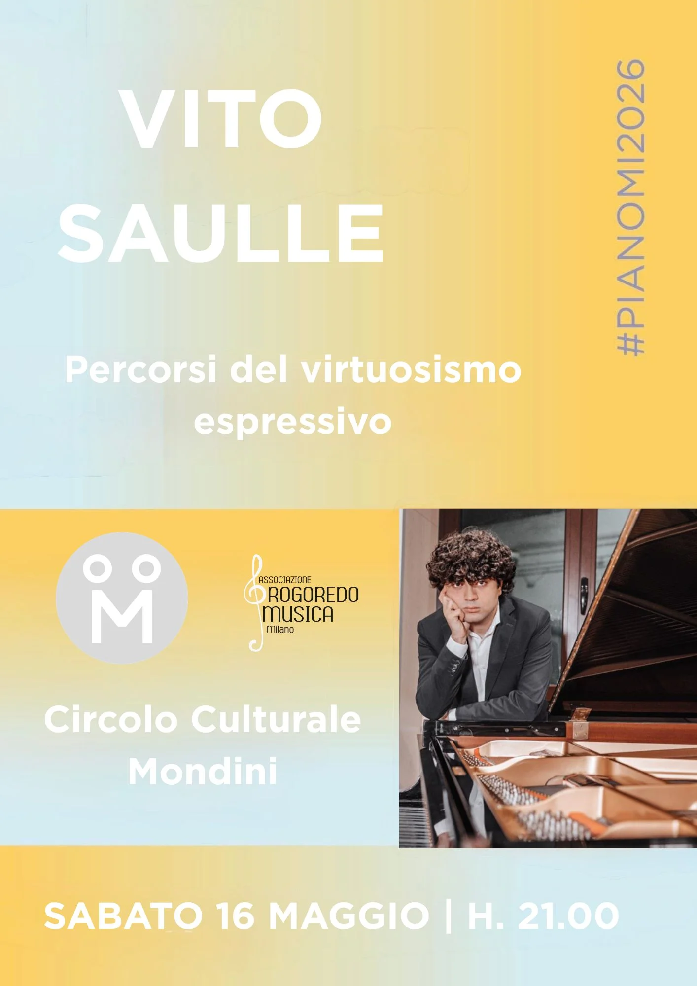 PIANOCITY MILANO: Vito Saulle