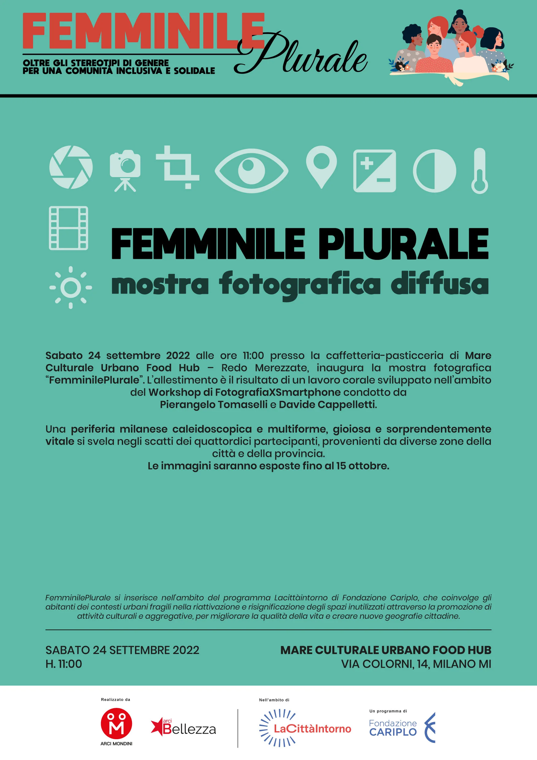 MOSTRA FOTOGRAFICA – FEMMINILE PLURALE