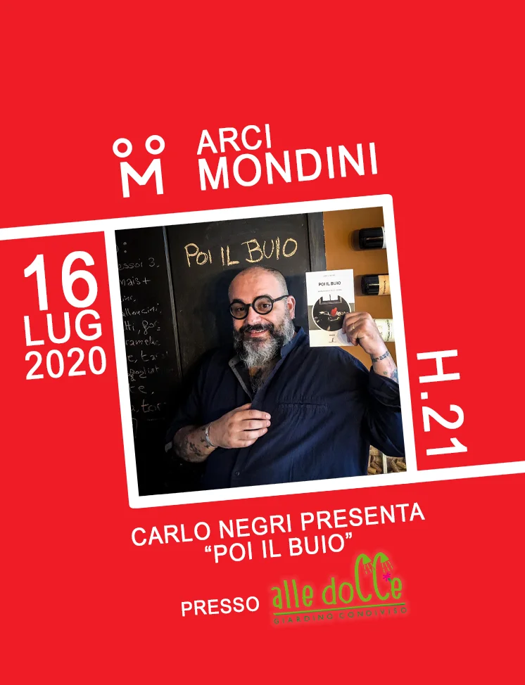Carlo Negri presenta “Poi il buio”