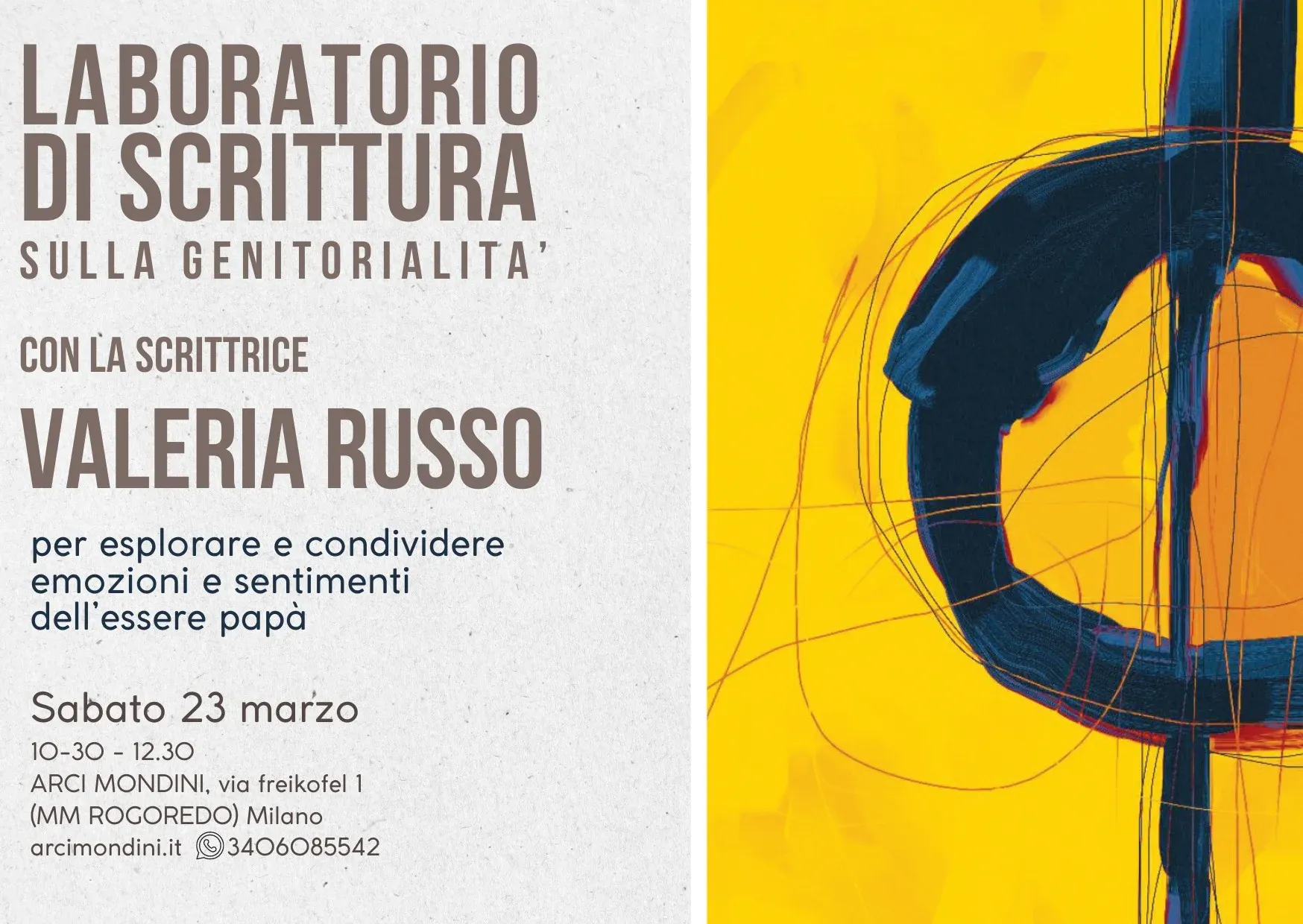 LABORATORIO DI SCRITTURA