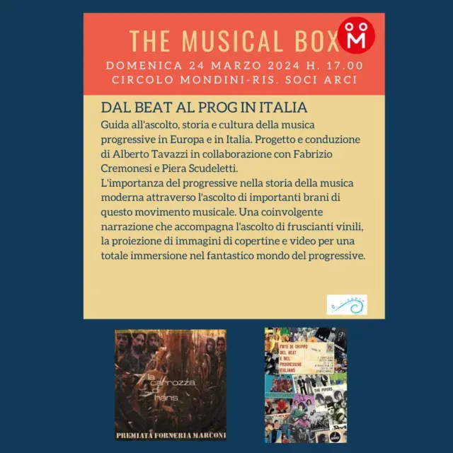 THE MUSICAL BOX – DAL BEAT AL PROG IN ITALIA