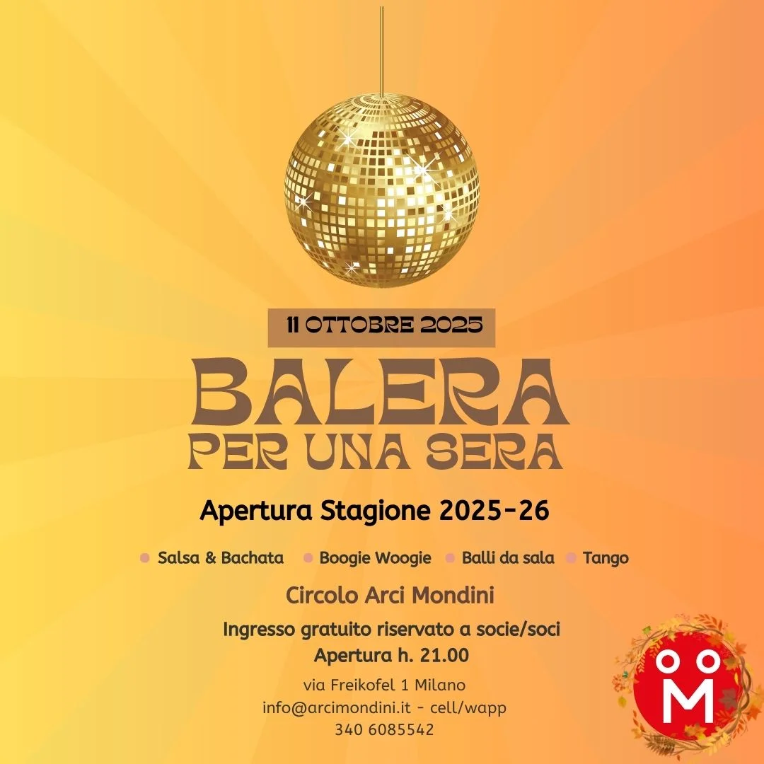 BALERA PER UNA SERA