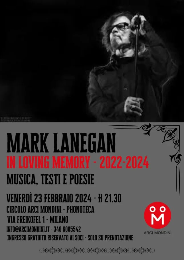 MARK LANEGAN – IN LOVING MEMORY