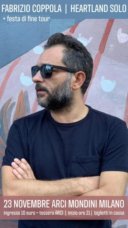 Fabrizio Coppola in concerto – HEARTLAND SOLO TOUR