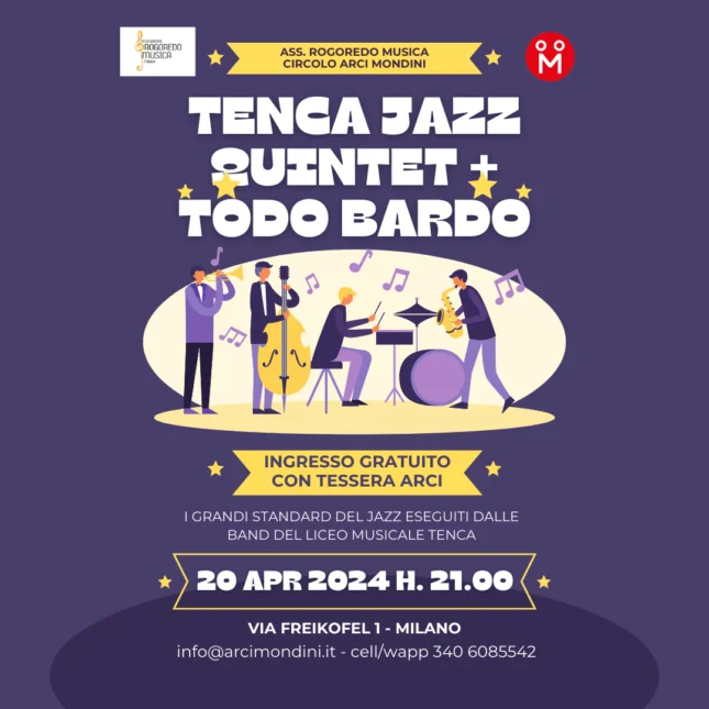 TENCA JAZZ QUINTET + TODO BARDO